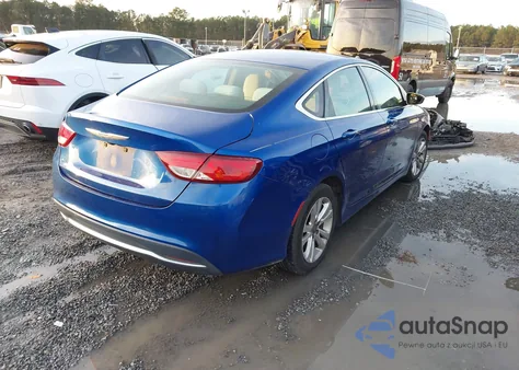 2015 Chrysler 200 Limited z USA, uszkodzony, nr VIN 1C3CCCAB4FN697145